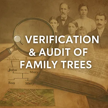 🔍 Verification & Audit of Family Trees